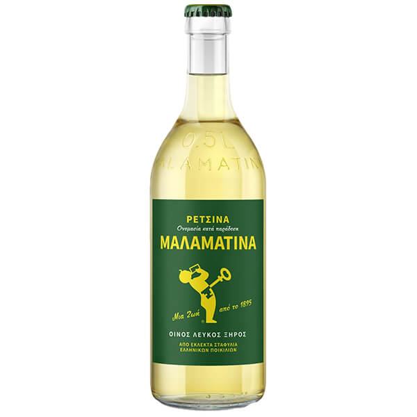Malamatina Retsina 11% (500ml) von Malamatina bei Araxxon - Hochwertiges griechisches Produkt. Malamatina Retsina 11% (500ml) από Malamatina στο Araxxon - Αυθεντικό ελληνικό προϊόν.